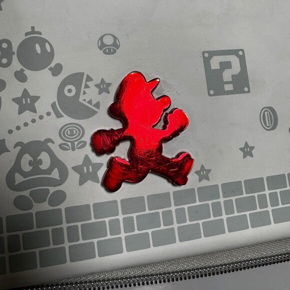 Nintendo Switch Console Deluxe White Mario Travel Carrying Case 8E - Picture 5 of 7